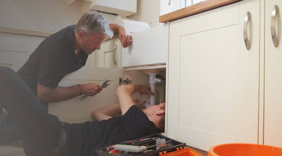 Professional burst pipe repair services in Yellow Springs, OH